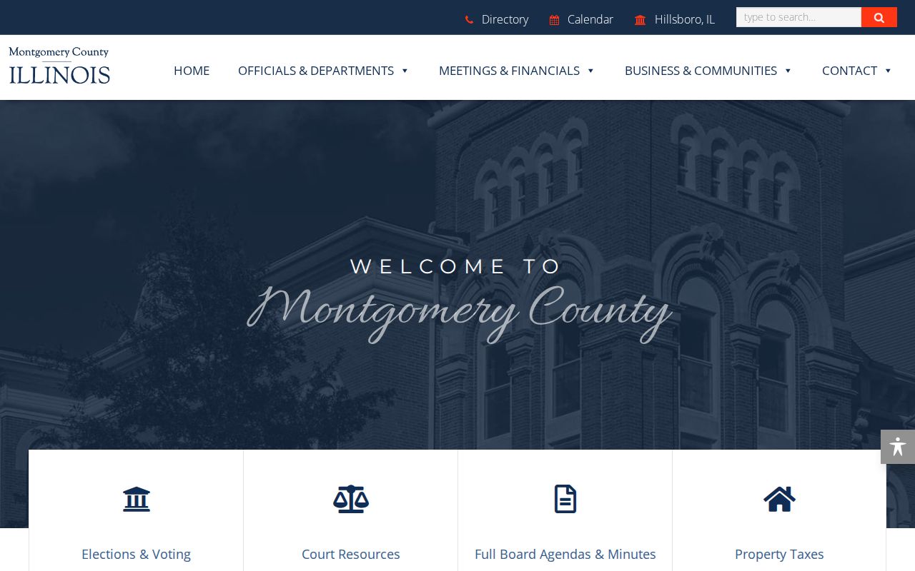 Montgomery County criminal history county government source